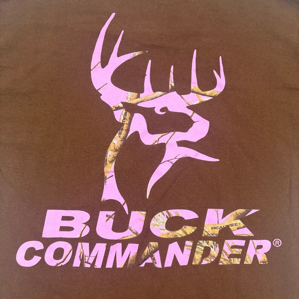 Buck Commander Brown Medium Brown Womens Deisgn Tee
